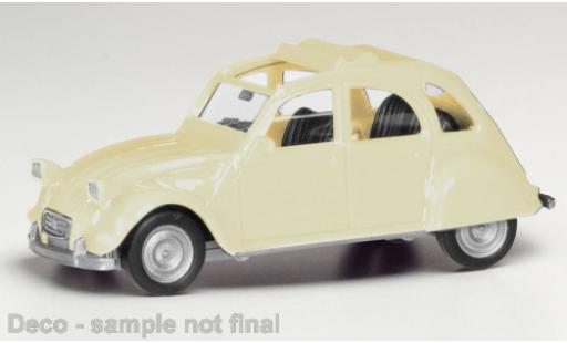 Coche miniatura Citroen 2CV 1/87 Herpa beige clair Citroen 2CV 1/87 Herpa beige clair coche miniatura