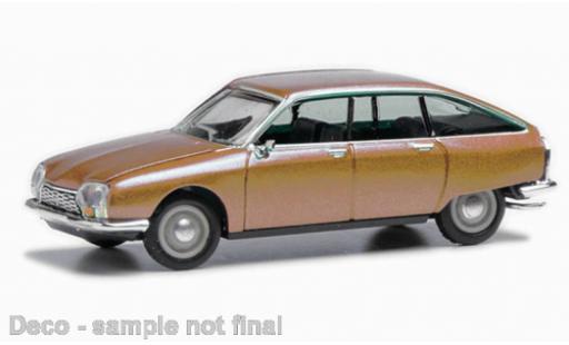 Coche miniatura Citroen GS 1/87 Herpa metallise beige Citroen GS 1/87 Herpa metallise beige coche miniatura