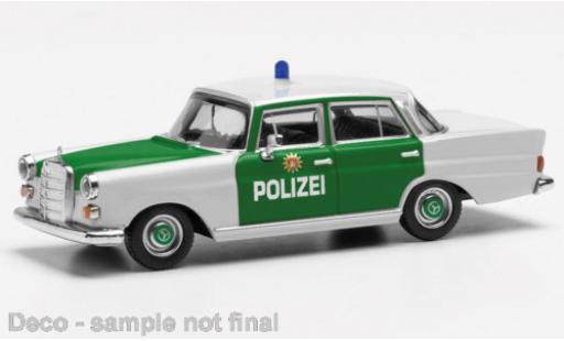 Coche miniatura Mercedes 200 1/87 Herpa (W110) police Hamburg Mercedes 200 1/87 Herpa (W110) police Hamburg coche miniatura