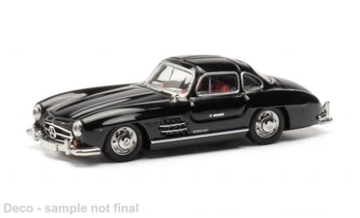Coche miniatura Mercedes 300 1/87 Herpa SL (W198) negro Mercedes 300 1/87 Herpa SL (W198) negro coche miniatura