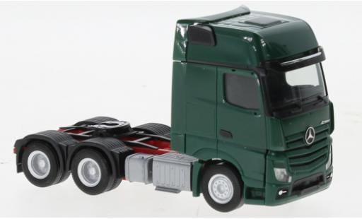 Coche miniatura Mercedes Actros 1/87 Herpa Gigaspace 6x4 verde foncé Mercedes Actros 1/87 Herpa Gigaspace 6x4 verde foncé coche miniatura