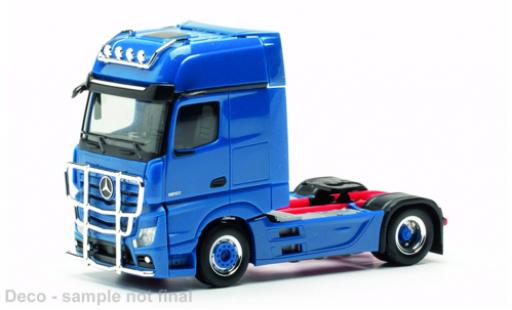 Coche miniatura Mercedes Actros 1/87 Herpa Gigaspace azul Mercedes Actros 1/87 Herpa Gigaspace azul coche miniatura