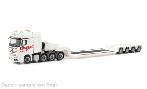 Coche miniatura Mercedes Actros 1/87 Herpa Gigaspace STRABAG Mercedes Actros 1/87 Herpa Gigaspace STRABAG coche miniatura