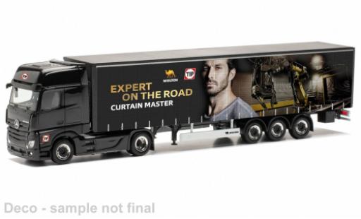 Coche miniatura Mercedes Actros 1/87 Herpa Gigaspace Wielton / TIP Mercedes Actros 1/87 Herpa Gigaspace Wielton / TIP coche miniatura