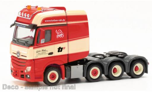 Coche miniatura Mercedes Actros 1/87 Herpa SLT Torben Rafn (DK) Mercedes Actros 1/87 Herpa SLT Torben Rafn (DK) coche miniatura