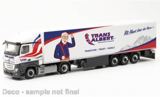 Coche miniatura Mercedes Actros 1/87 Herpa Streamspace 2.5 Transalbert (I) Mercedes Actros 1/87 Herpa Streamspace 2.5 Transalbert (I) coche miniatura