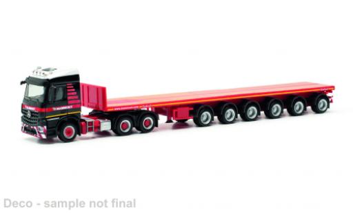 Coche miniatura Mercedes Actros 1/87 Herpa Streamspace Mammoet (NL) Mercedes Actros 1/87 Herpa Streamspace Mammoet (NL) coche miniatura