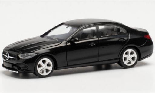 Coche miniatura Mercedes Classe C 1/87 Herpa (W206) negro Mercedes Classe C 1/87 Herpa (W206) negro coche miniatura