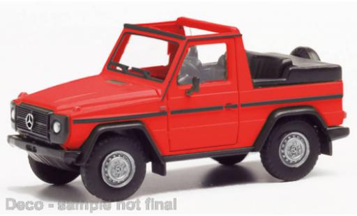 Coche miniatura Mercedes Classe G 1/87 Herpa G-classe cabriolet rouge Mercedes Classe G 1/87 Herpa G-classe cabriolet rouge coche miniatura