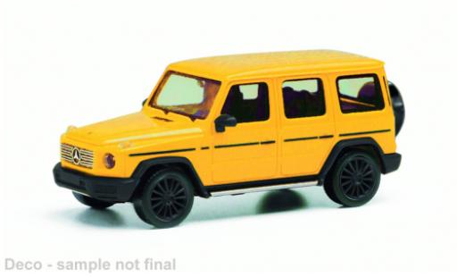 Coche miniatura Mercedes Classe G 1/87 Herpa G-classe metallise amarillo Mercedes Classe G 1/87 Herpa G-classe metallise amarillo coche miniatura
