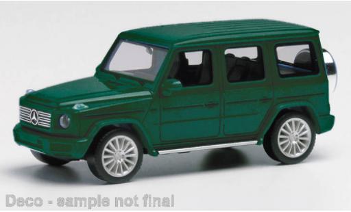 Coche miniatura Mercedes Classe G 1/87 Herpa G-classe metallise vert Mercedes Classe G 1/87 Herpa G-classe metallise vert coche miniatura