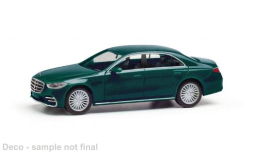 Coche miniatura Mercedes CLA 1/87 Herpa S-classe metallise verde foncé Mercedes CLA 1/87 Herpa S-classe metallise verde foncé coche miniatura