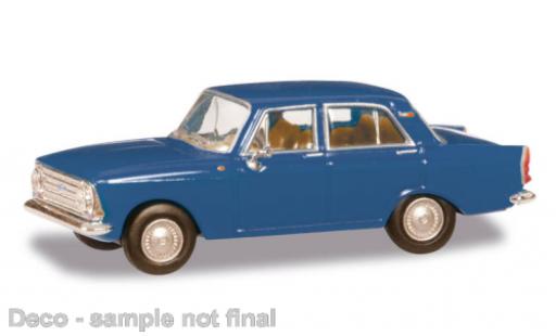 Coche miniatura Moskwitsch 408 1/87 Herpa azul Moskwitsch 408 1/87 Herpa azul coche miniatura