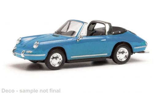 Coche miniatura Porsche 911 1/87 Herpa Targa azul clair Porsche 911 1/87 Herpa Targa azul clair coche miniatura