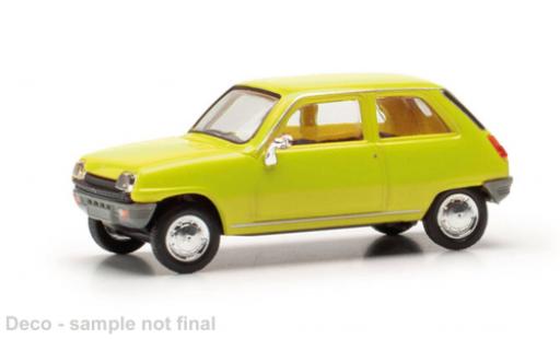 Renault 5 1/87 Herpa amarillo coche miniatura