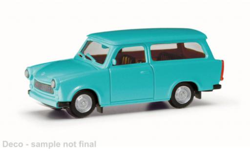 Coche miniatura Trabant 601 1/87 Herpa Universal turquesa clair Trabant 601 1/87 Herpa Universal turquesa clair coche miniatura