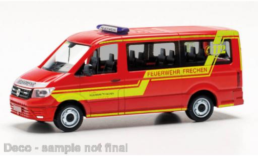 Coche miniatura Volkswagen Crafter 1/87 Herpa bus FD pompiers Frechen MTW 2 Volkswagen Crafter 1/87 Herpa bus FD pompiers Frechen MTW 2 coche miniatura