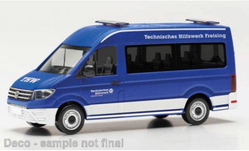 Coche miniatura Volkswagen Crafter 1/87 Herpa bus HD MTW Jeunesse THW Freising Volkswagen Crafter 1/87 Herpa bus HD MTW Jeunesse THW Freising coche miniatura