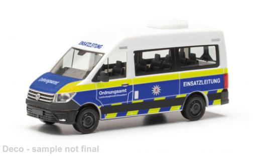Coche miniatura Volkswagen Crafter 1/87 Herpa bus HD police municipale Düsseldorf ELW Volkswagen Crafter 1/87 Herpa bus HD police municipale Düsseldorf ELW coche miniatura