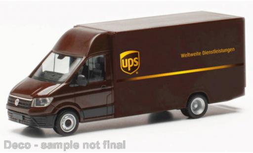 Coche miniatura Volkswagen Crafter 1/87 Herpa UPS Volkswagen Crafter 1/87 Herpa UPS coche miniatura