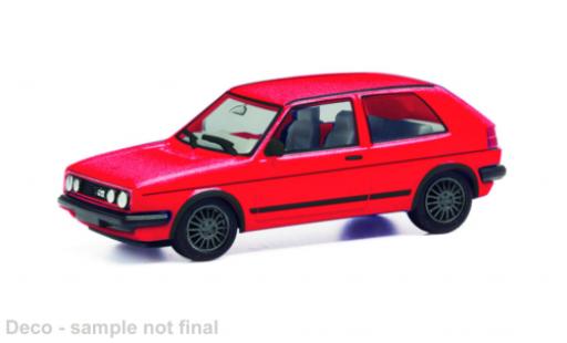 Coche miniatura Volkswagen Golf 1/87 Herpa II GTI metallise rouge Volkswagen Golf 1/87 Herpa II GTI metallise rouge coche miniatura