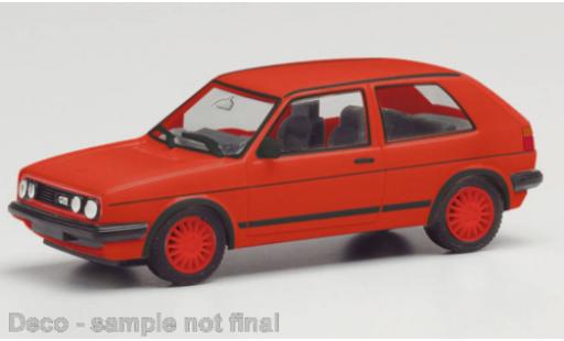 Coche miniatura Volkswagen Golf 1/87 Herpa II GTI rouge Volkswagen Golf 1/87 Herpa II GTI rouge coche miniatura