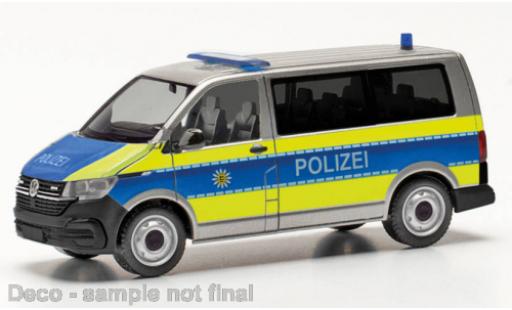 Coche miniatura Volkswagen T6 1/87 Herpa .1 bus police Baden-Württemberg Volkswagen T6 1/87 Herpa .1 bus police Baden-Württemberg coche miniatura