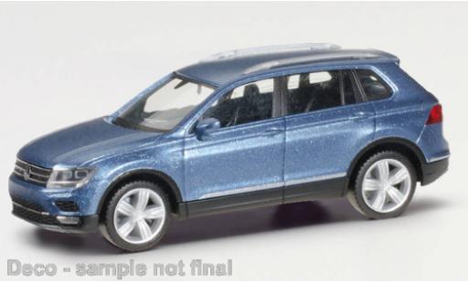 Coche miniatura Volkswagen Tiguan 1/87 Herpa metallise azul clair Volkswagen Tiguan 1/87 Herpa metallise azul clair coche miniatura