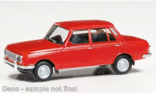 Coche miniatura Wartburg 353 1/87 Herpa rouge 1966 Wartburg 353 1/87 Herpa rouge 1966 coche miniatura