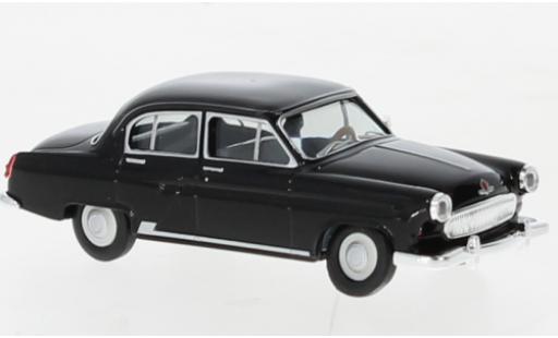 Wolga M21 1/87 Herpa negro coche miniatura