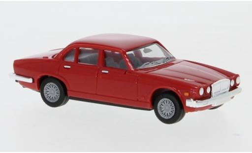 Jaguar XJ 1/87 Herpa 6 rojo coche miniatura