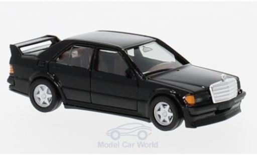 Coche miniatura Mercedes 190 E 1/87 Herpa E 25 16V negro Mercedes 190 E 1/87 Herpa E 25 16V negro coche miniatura