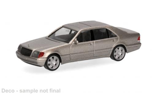 Coche miniatura Mercedes 600 1/87 Herpa SEL V12 silber 1:87 Mercedes 600 1/87 Herpa SEL V12 silber 1:87 coche miniatura