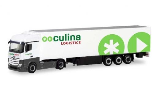 Coche miniatura Mercedes Actros 1/87 Herpa Bigspace Culina Loistics Camion réfrigérée-tracteur Mercedes Actros 1/87 Herpa Bigspace Culina Loistics Camion réfrigérée-tracteur coche miniatura
