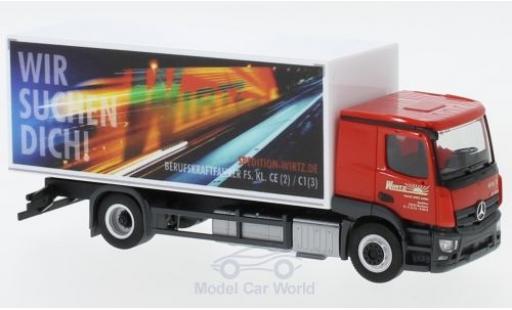 Coche miniatura Mercedes CLA 1/87 Herpa Actros Classicspace Wirtz Kühlkoffer-LKW Mercedes CLA 1/87 Herpa Actros Classicspace Wirtz Kühlkoffer-LKW coche miniatura