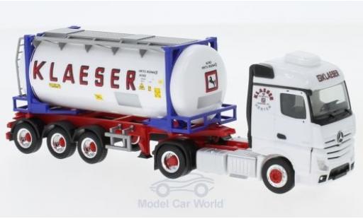 Coche miniatura Mercedes Actros 1/87 Herpa Cos Klaeser Herten Swapcontainer-Sattelzug Mercedes Actros 1/87 Herpa Cos Klaeser Herten Swapcontainer-Sattelzug coche miniatura