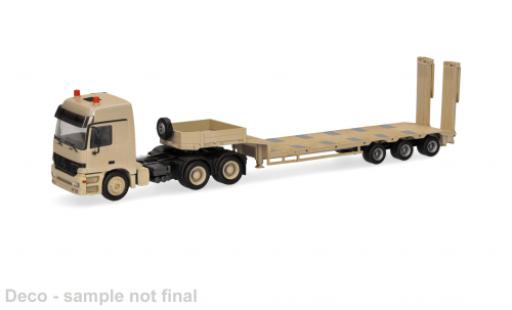 Coche miniatura Mercedes Actros 1/87 Herpa L beige Belgian Army 1:87 Mercedes Actros 1/87 Herpa L beige Belgian Army 1:87 coche miniatura