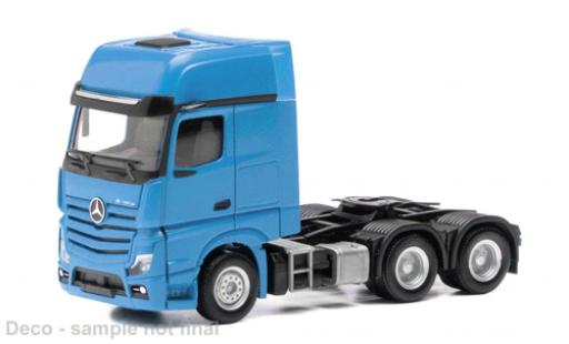 Coche miniatura Mercedes Actros 1/87 Herpa L Gigaspace blau 1:87 Mercedes Actros 1/87 Herpa L Gigaspace blau 1:87 coche miniatura