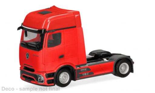 Coche miniatura Mercedes Actros 1/87 Herpa L Gigaspace rojo 1:87 Mercedes Actros 1/87 Herpa L Gigaspace rojo 1:87 coche miniatura