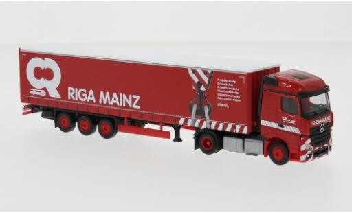 Coche miniatura Mercedes Actros 1/87 Herpa Riga Mainz 1:87 Mercedes Actros 1/87 Herpa Riga Mainz 1:87 coche miniatura