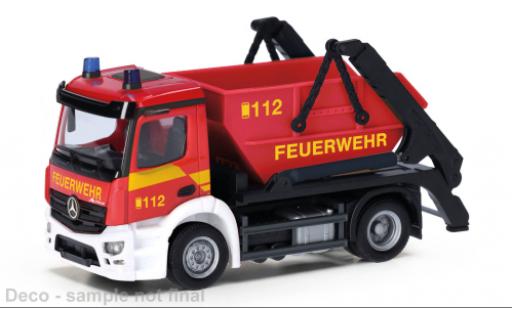 Coche miniatura Mercedes Actros 1/87 Herpa S Feuerwehr 1:87 Mercedes Actros 1/87 Herpa S Feuerwehr 1:87 coche miniatura