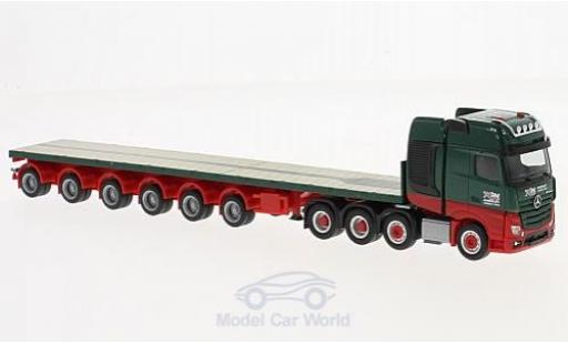 Coche miniatura Mercedes Actros 1/87 Herpa SLT Kahl Schwerlast Ballasttailer-Sattelzug Mercedes Actros 1/87 Herpa SLT Kahl Schwerlast Ballasttailer-Sattelzug coche miniatura