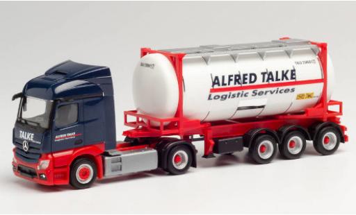 Coche miniatura Mercedes Actros 1/87 Herpa Streamspace 2.3 Alfred Talke 2018 Swapcontainersattelzug Mercedes Actros 1/87 Herpa Streamspace 2.3 Alfred Talke 2018 Swapcontainersattelzug coche miniatura