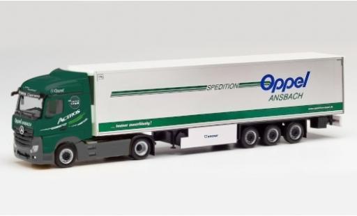 Coche miniatura Mercedes Actros 1/87 Herpa StreamSpace 2.5 Oppel Ansbach Tracteur Case Mercedes Actros 1/87 Herpa StreamSpace 2.5 Oppel Ansbach Tracteur Case coche miniatura