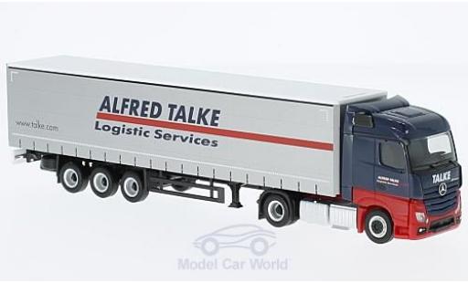 Coche miniatura Mercedes Actros 1/87 Herpa Streamspace Alfred Talke Gardinenplanen-SZ Mercedes Actros 1/87 Herpa Streamspace Alfred Talke Gardinenplanen-SZ coche miniatura