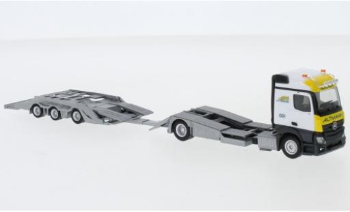 Coche miniatura Mercedes Actros 1/87 Herpa Streamspace ARS (Bayern / Wolnzach) LKW-Transporter-Hängerzug Mercedes Actros 1/87 Herpa Streamspace ARS (Bayern / Wolnzach) LKW-Transporter-Hängerzug coche miniatura
