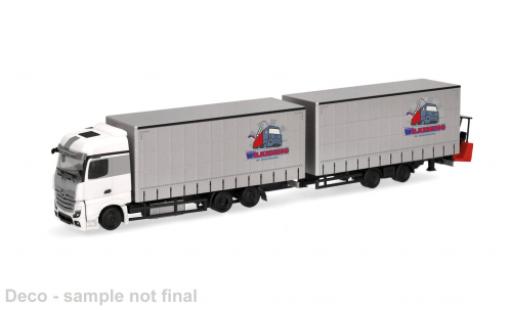 Coche miniatura Mercedes Actros 1/87 Herpa Wilkening 1:87 Mercedes Actros 1/87 Herpa Wilkening 1:87 coche miniatura