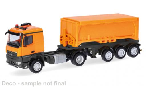 Coche miniatura Mercedes CLA 1/87 Herpa Arocs Classicspace 4x4 naranja/anthrazit 1:87 Mercedes CLA 1/87 Herpa Arocs Classicspace 4x4 naranja/anthrazit 1:87 coche miniatura