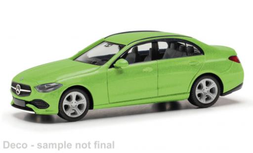 Coche miniatura Mercedes Classe C 1/87 Herpa grün 1:87 Mercedes Classe C 1/87 Herpa grün 1:87 coche miniatura