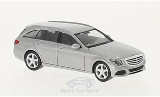 Coche miniatura Mercedes Classe C 1/87 Herpa T-Modell (S205) Elegance gris Mercedes Classe C 1/87 Herpa T-Modell (S205) Elegance gris coche miniatura